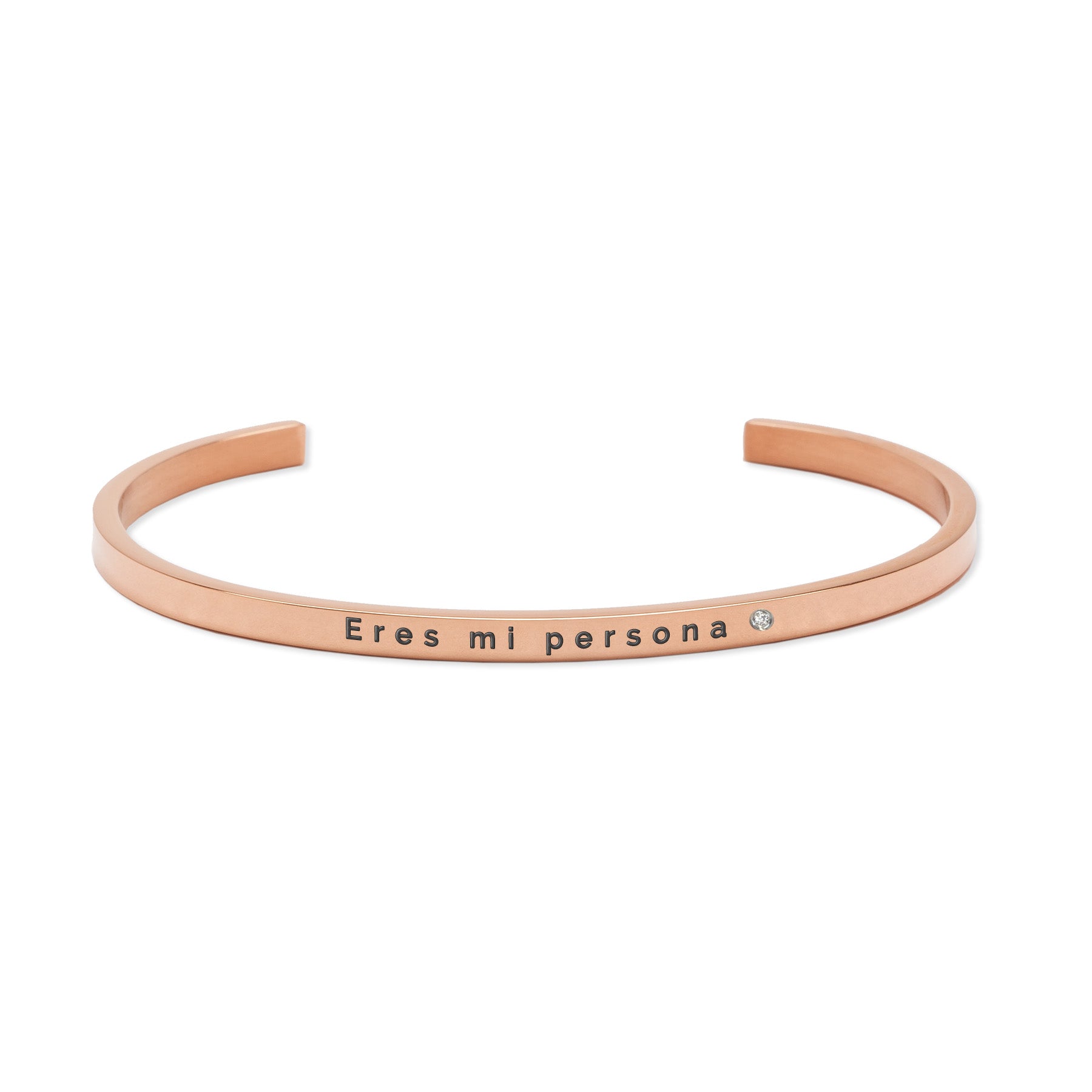 Pulsera Grabada "Eres mi persona" - Acero I Inoxidable I Hipoalergénico