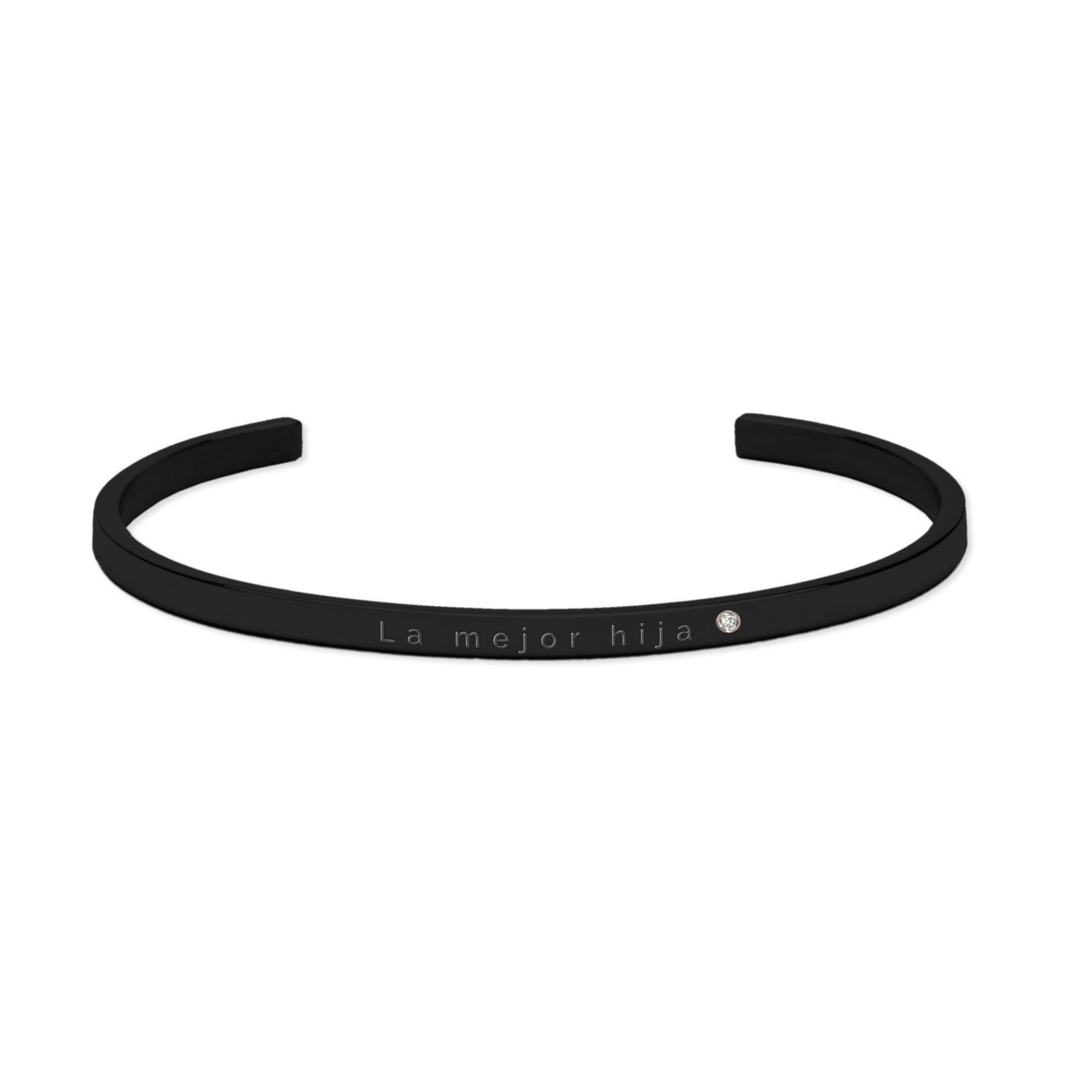 Pulsera Grabada "La mejor hija" - Acero I Inoxidable I Hipoalergénico