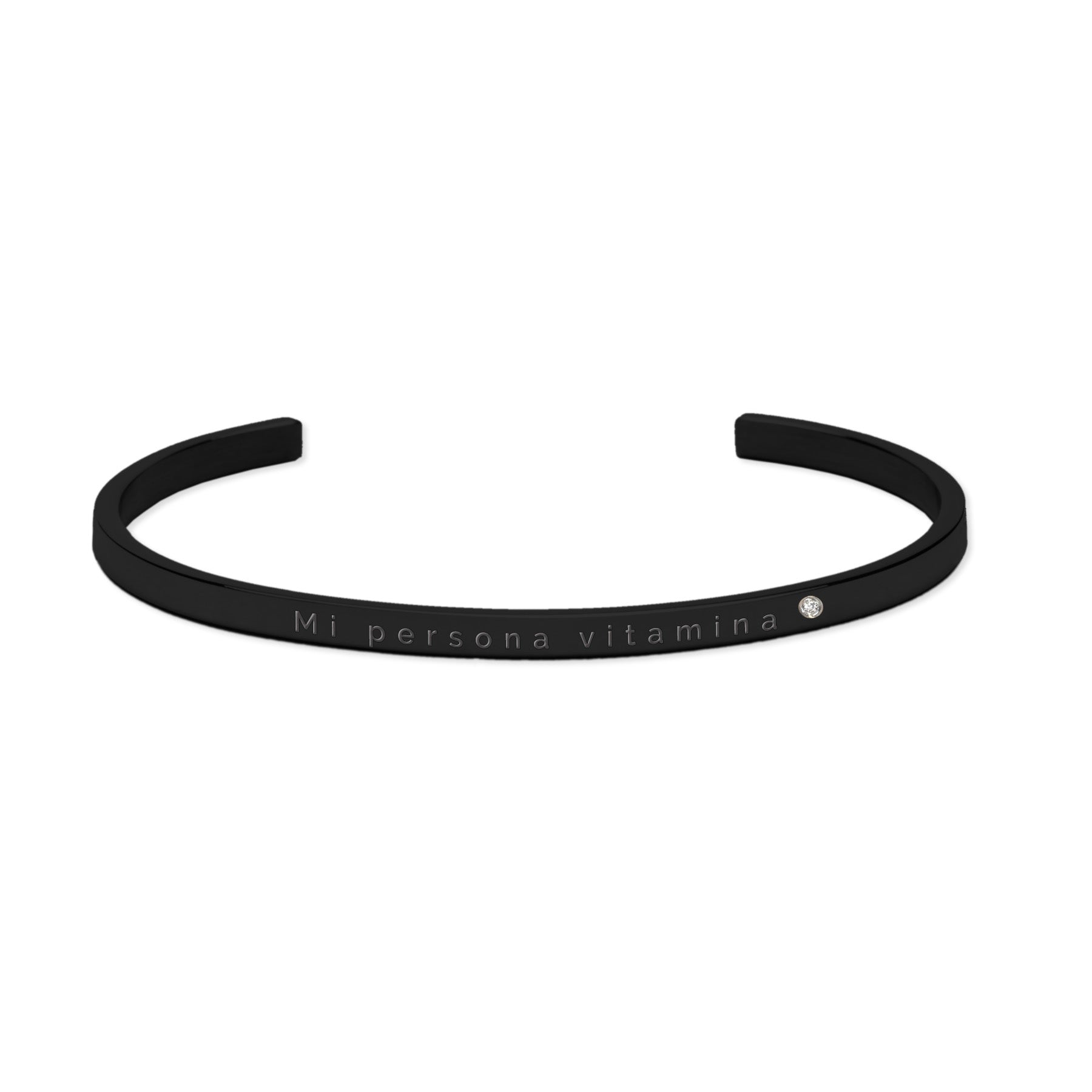 Pulsera Grabada "Mi persona vitamina" - Acero I Inoxidable I Hipoalergénico
