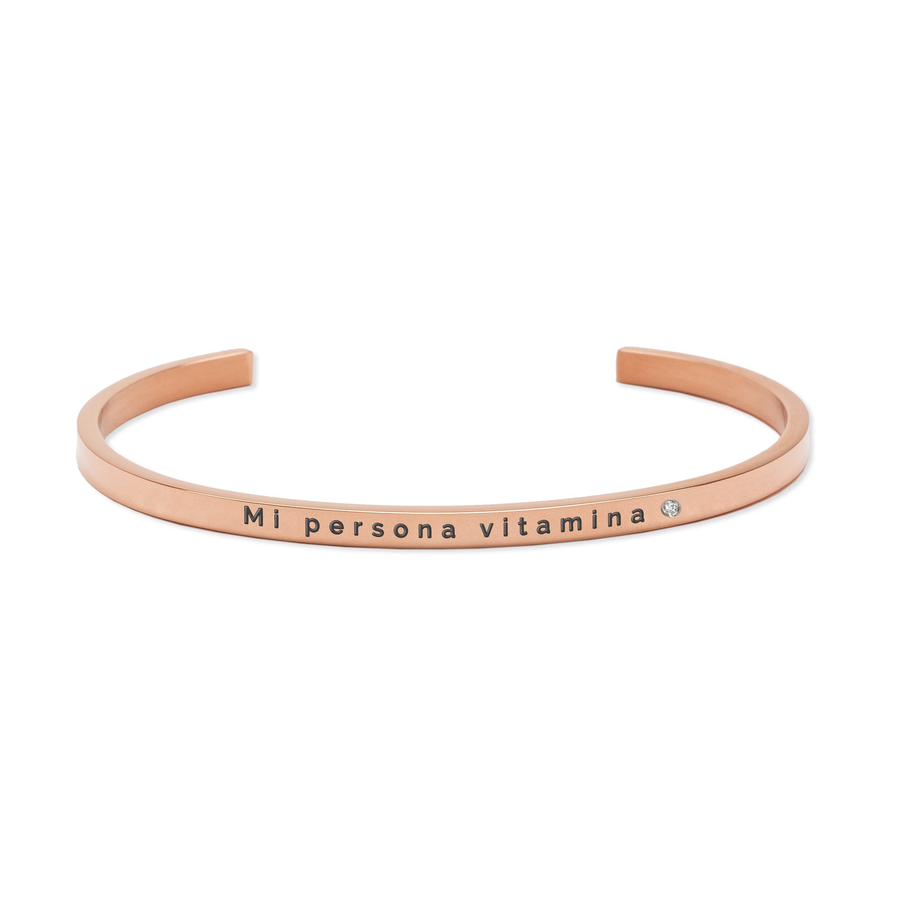 Pulsera Grabada "Mi persona vitamina" - Acero I Inoxidable I Hipoalergénico